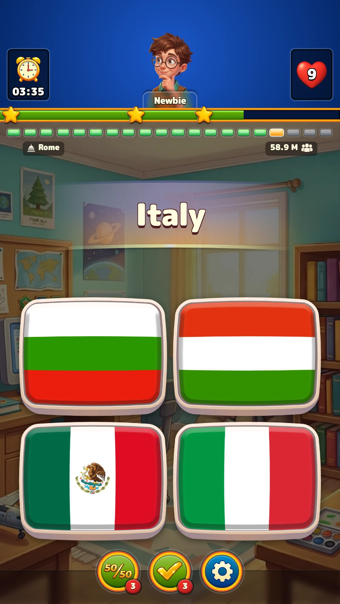 Flags screenshot